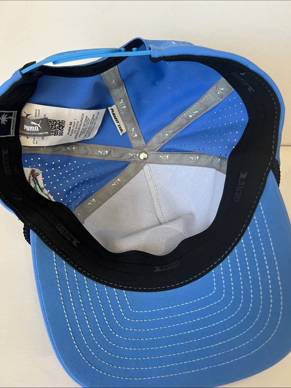 NWT Puma x Palm Tree Crew Tech Rope Cap in Regal Blue